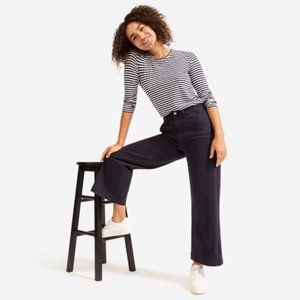 Everlane Wide-Leg Crop Pant - Size 4 Regular